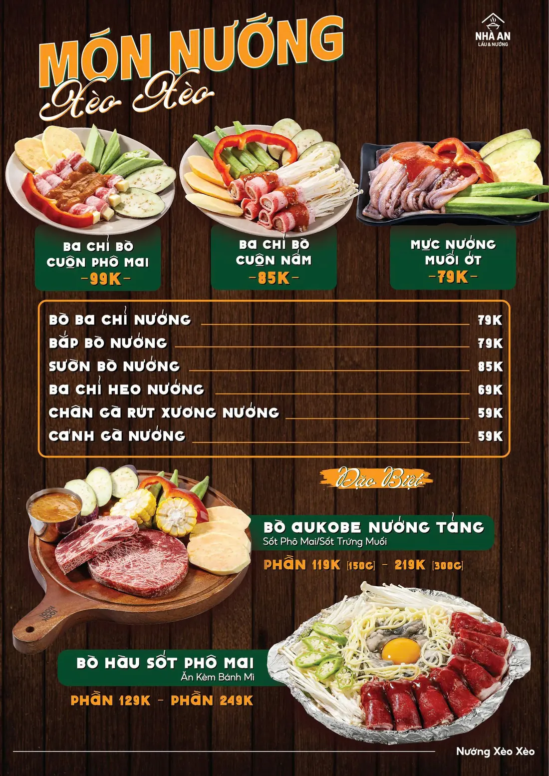 Món nướng xèo xèo